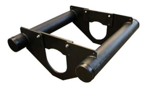 Pipeline Cradle Float with pipe locking brackets